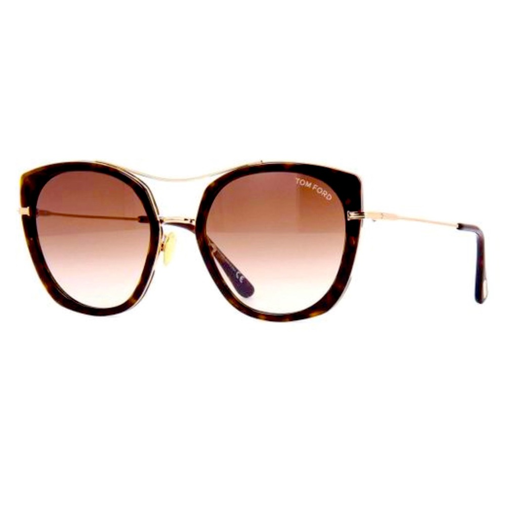 Tom Ford Joey W FT0760 52F Round Sunglasses. New